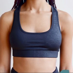 Zyia Black Bomber Bra